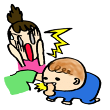 Nursery teacher and Mam sticker #1565304