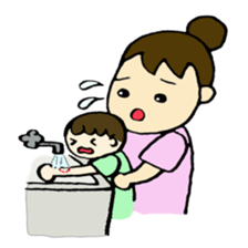 Nursery teacher and Mam sticker #1565305