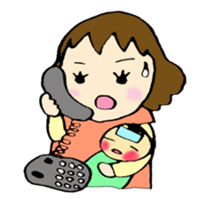 Nursery teacher and Mam sticker #1565310