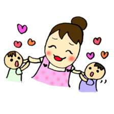 Nursery teacher and Mam sticker #1565311