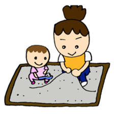 Nursery teacher and Mam sticker #1565312