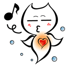 Sea angel and Jellyfish sticker #1565578