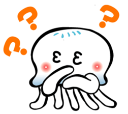 Sea angel and Jellyfish sticker #1565613