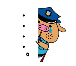 COSPLAY TON_CHAN [THE POLICEMAN] sticker #1565864