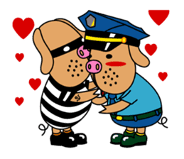 COSPLAY TON_CHAN [THE POLICEMAN] sticker #1565868