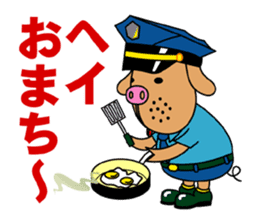 COSPLAY TON_CHAN [THE POLICEMAN] sticker #1565885