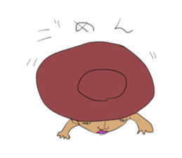 Crazy girl sticker #1565941