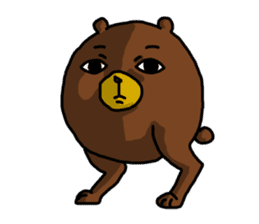 Legs Bear sticker #1566137