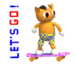 Neko-lala #3 Nyan sticker #1566256