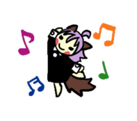 Wolf Girl sticker #1566505