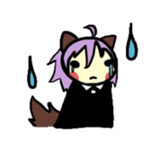 Wolf Girl sticker #1566512