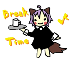 Wolf Girl sticker #1566520