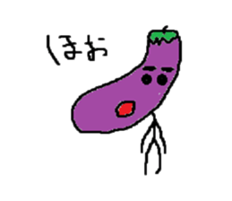 Eggplant-man sticker #1566597
