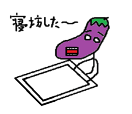 Eggplant-man sticker #1566603