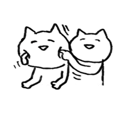 Laughing Cat sticker #1566773