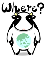 round Cattle sticker #1566904