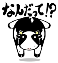 round Cattle sticker #1566921