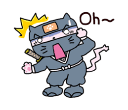 Cat of the ninja(English version) sticker #1566937