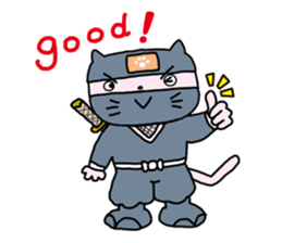 Cat of the ninja(English version) sticker #1566943