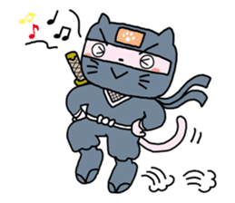 Cat of the ninja(English version) sticker #1566944
