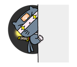 Cat of the ninja(English version) sticker #1566945