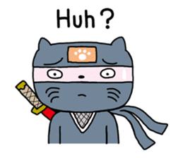 Cat of the ninja(English version) sticker #1566954