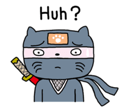 Cat of the ninja(English version) sticker #1566954