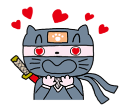Cat of the ninja(English version) sticker #1566955