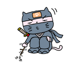 Cat of the ninja(English version) sticker #1566956