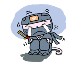 Cat of the ninja(English version) sticker #1566958