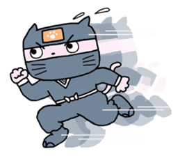 Cat of the ninja(English version) sticker #1566963