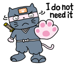 Cat of the ninja(English version) sticker #1566964