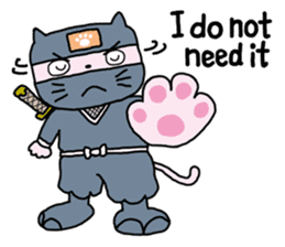 Cat of the ninja(English version) sticker #1566964