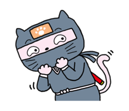 Cat of the ninja(English version) sticker #1566967