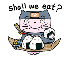 Cat of the ninja(English version) sticker #1566972
