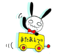Stuffed rabbits and U-chan sticker #1567861
