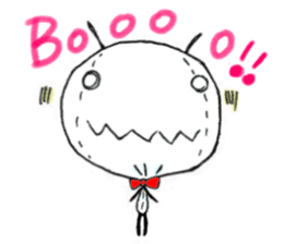 Stuffed rabbits and U-chan sticker #1567879