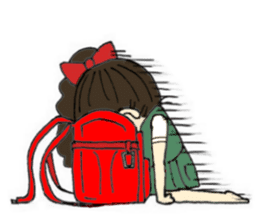 Stuffed rabbits and U-chan sticker #1567891