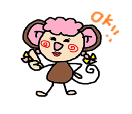 Saruru Monkey part2 sticker #1568136
