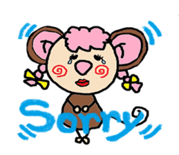 Saruru Monkey part2 sticker #1568140