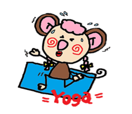 Saruru Monkey part2 sticker #1568163