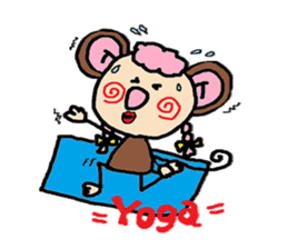 Saruru Monkey part2 sticker #1568163