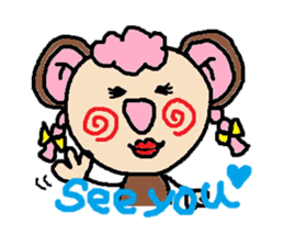 Saruru Monkey part2 sticker #1568170