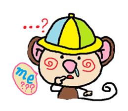 Saruru Monkey part2 sticker #1568172
