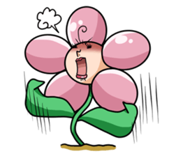 The cosmetics flower sticker #1568334