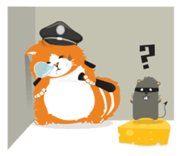 Rookie Cat sticker #1568495