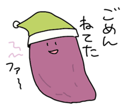 Sweet potato sticker #1568937
