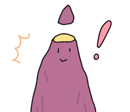 Sweet potato sticker #1568942