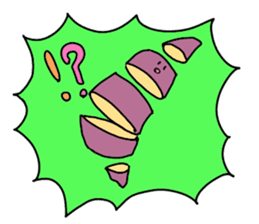 Sweet potato sticker #1568952