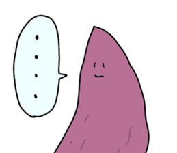 Sweet potato sticker #1568953